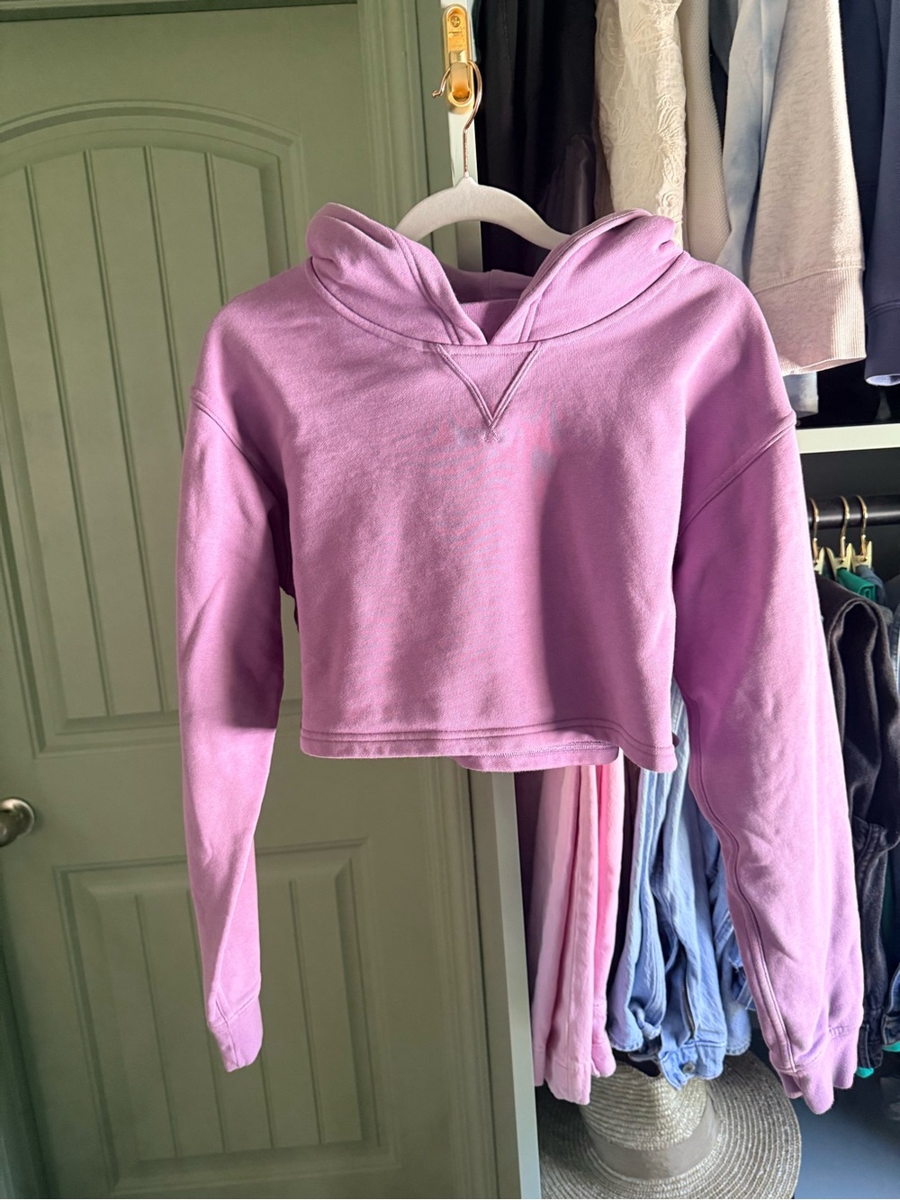 Lululemon All Yours Cropped Hoodie Size 6